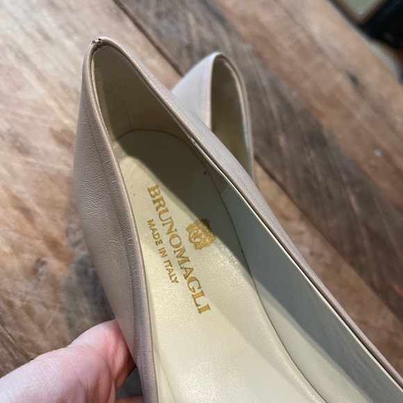 Bruno Magli Bibi Flat - Nude - Ballerinas Size 10 - Picture 7 of 8